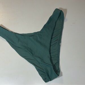 Aerie Green high-leg cheeky Bikini Bottom